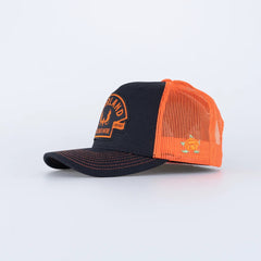 Nature Trucker Keps HOOKED BLACK / ONE SIZE