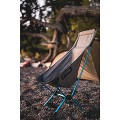 Chair Zero High Back BLACK CYANBLUE / EN STL