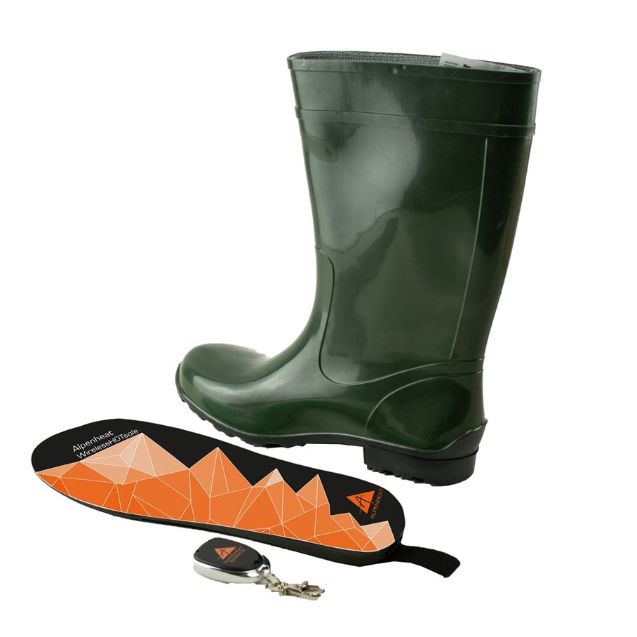 Värmesulor Trådlösa Hotsole Med Li-Polymer Batteri SVART/ORANGE / S/M