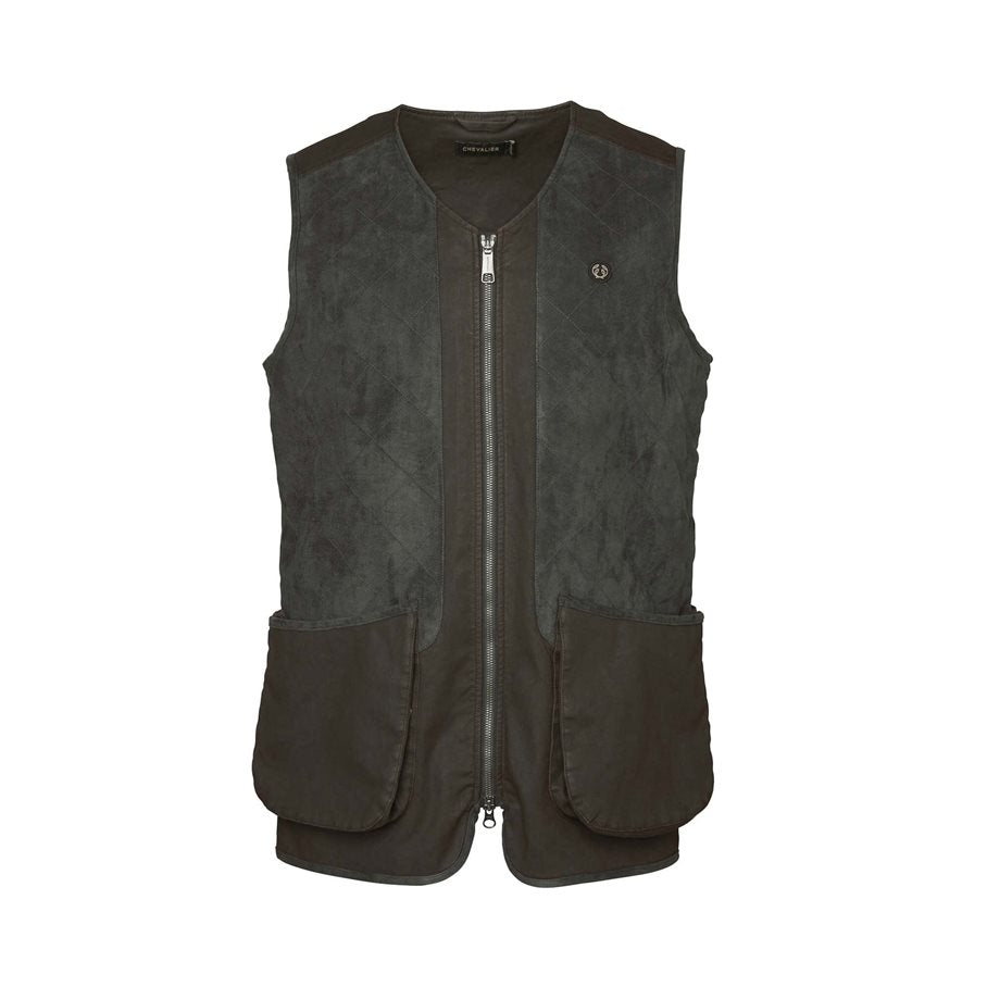 Vintage Dogsport Vest Men LEATHER BROWN / M