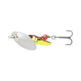 Sticklebait Spinner SILVER RED DOT / #2