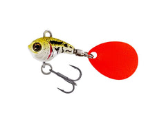 Dropbite Tungsten Spin Tail Jig PEARL STICKELBAIT / 18 MM / 9 GRAM