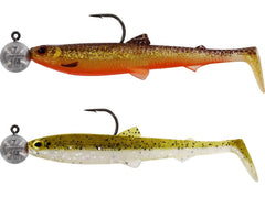 Bullteez Rigged N Ready 2-pack CLEAR WATER MIX 1 / 9 CM OCH 7 GRAM