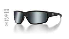 W6 Sport  Solglasögon LB SMOKE LM SILVER FLASH AR BLUE / EN STL