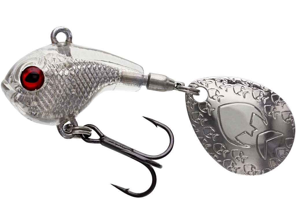Dropbite Spin Tail Jig CRYSTAL / 2,6 CM OCH 8 GRAM