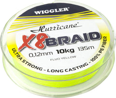 X8 Braid 135 m Flätlina YELLOW / 0,32 MM