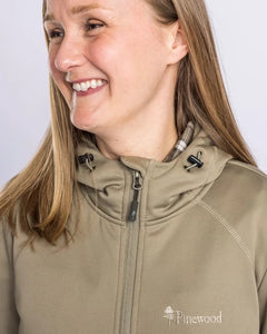 Hoodie Finnveden Dam OLIVE / S