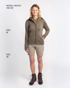 Hoodie Finnveden Dam OLIVE / M