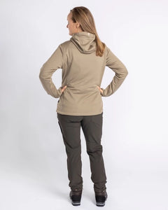Hoodie Finnveden Dam MID KHAKI / M