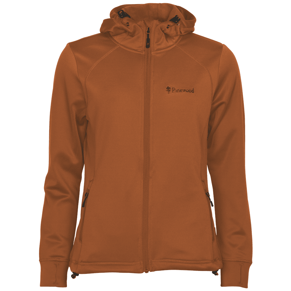 Hoodie Finnveden Dam BURNED ORANGE / XS