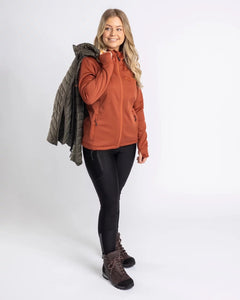 Hoodie Finnveden Dam TERRACOTTA / XXL
