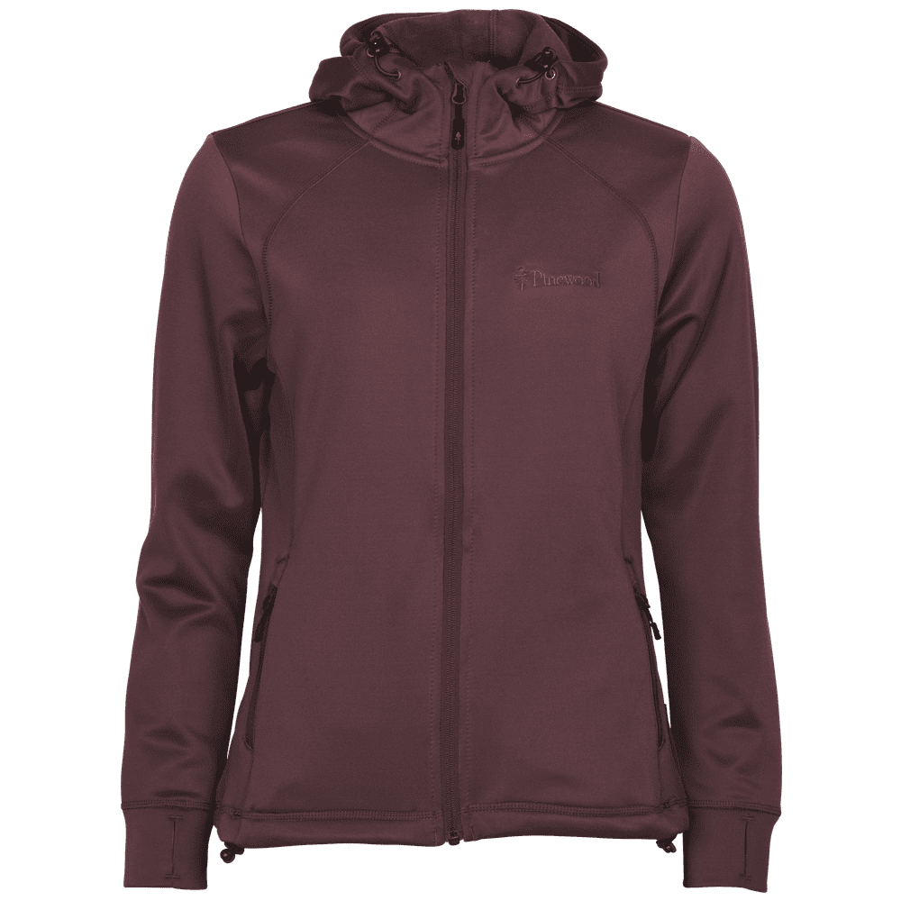 Hoodie Finnveden Dam EARTH PLUM / S