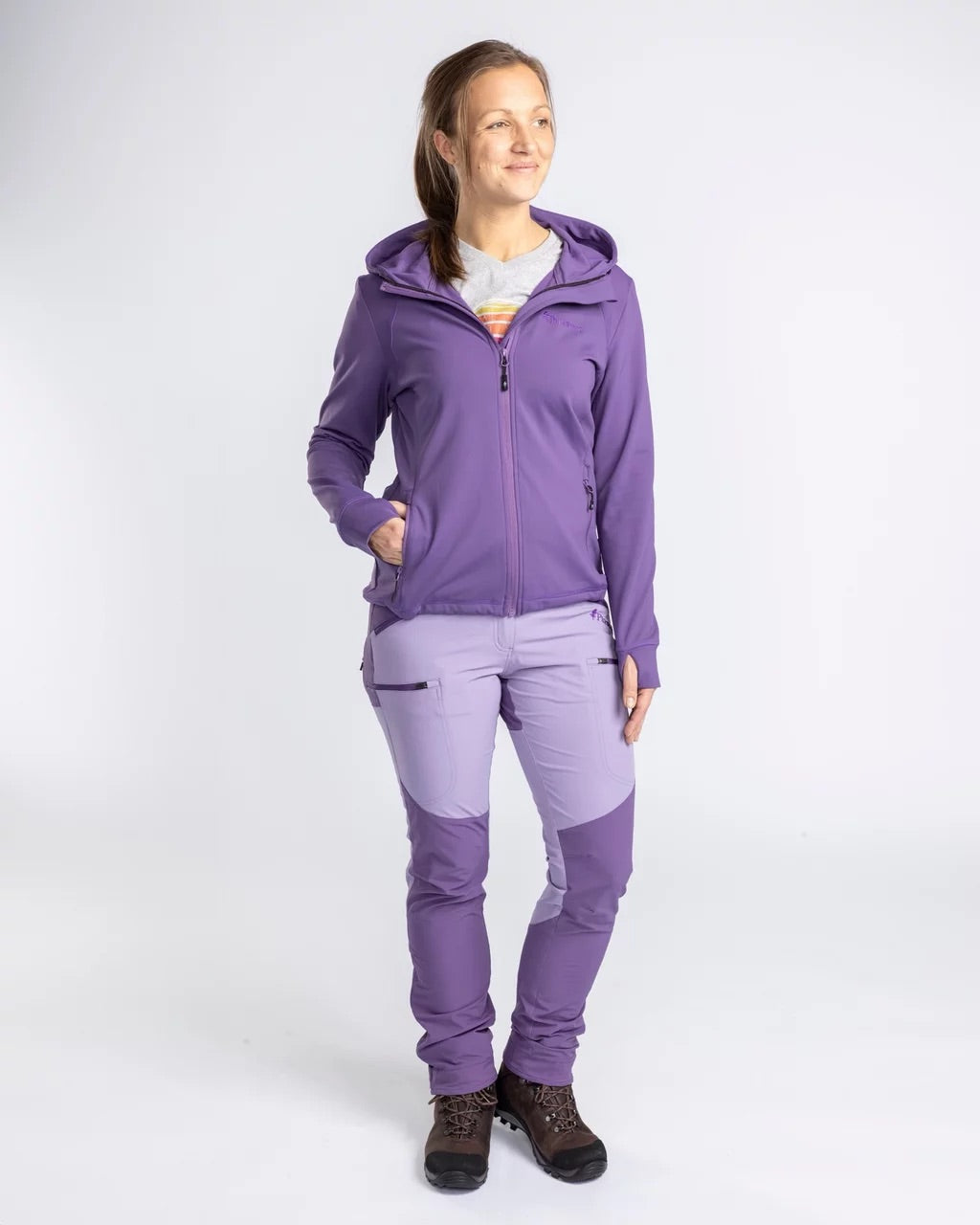 Hoodie Finnveden Dam LILAC / XXL