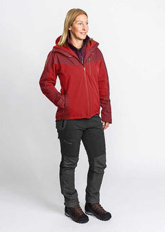 Jacka Finnveden Hybrid Extreme Dam RÖD / XS