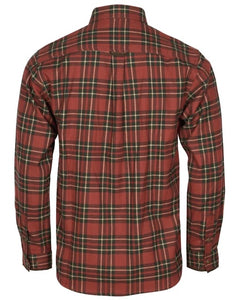 Skjorta Prestwick Exclusive D.TERRACOTTA/D.GREEN / S