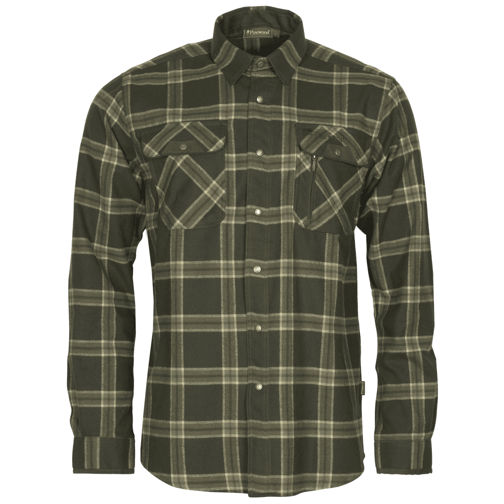 Skjorta Prestwick Exclusive D.GREEN/GREEN / 3XL