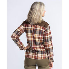 Skjorta Prestwick Exclusive Dam BORDEAUX/BEIGE / XS