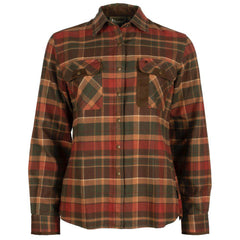Skjorta Prestwick Exclusive Dam D.GREEN/TERRACOTTA / XXL