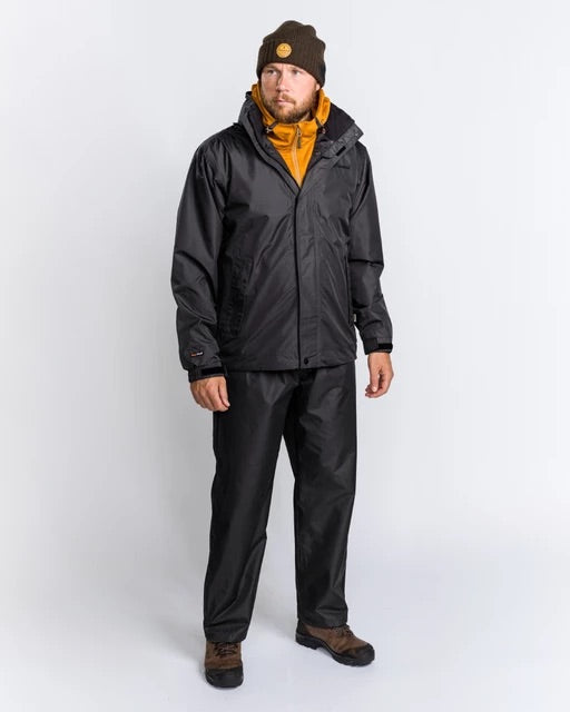Regnställ Tornado Extreme SVART / XL