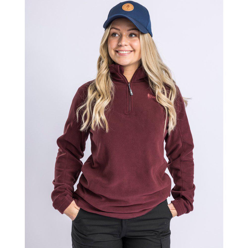 Tiveden Fleecejacka Dam EARTH PLUM / XS