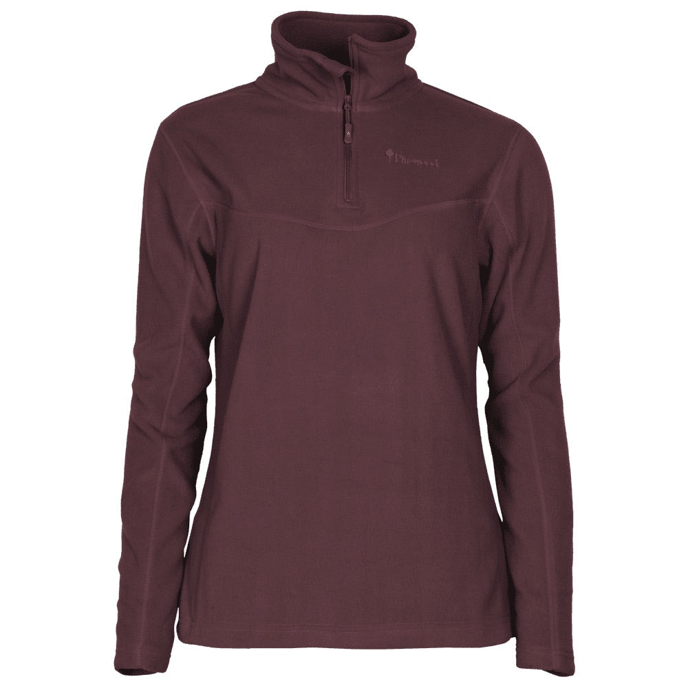 Tiveden Fleecejacka Dam EARTH PLUM / XL