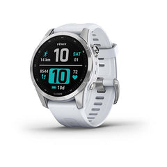 Fenix® 7S VIT / SILVERFÄRGAD MED VITT ARMBAND