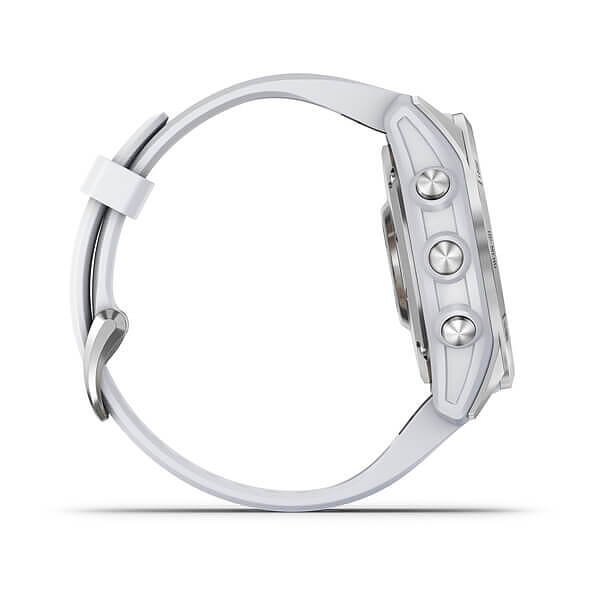 Fenix® 7S VIT / SILVERFÄRGAD MED VITT ARMBAND