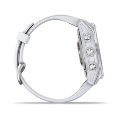 Fenix® 7S VIT / SILVERFÄRGAD MED VITT ARMBAND