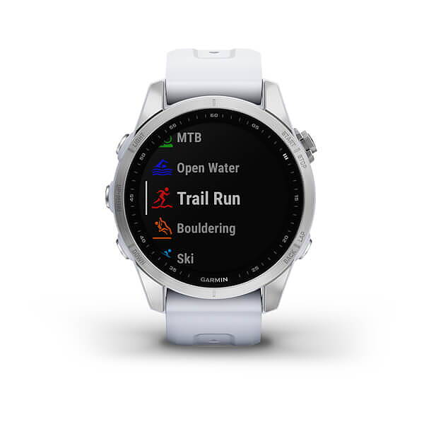 Fenix® 7S VIT / SILVERFÄRGAD MED VITT ARMBAND