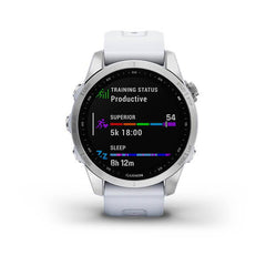Fenix® 7S VIT / SILVERFÄRGAD MED VITT ARMBAND