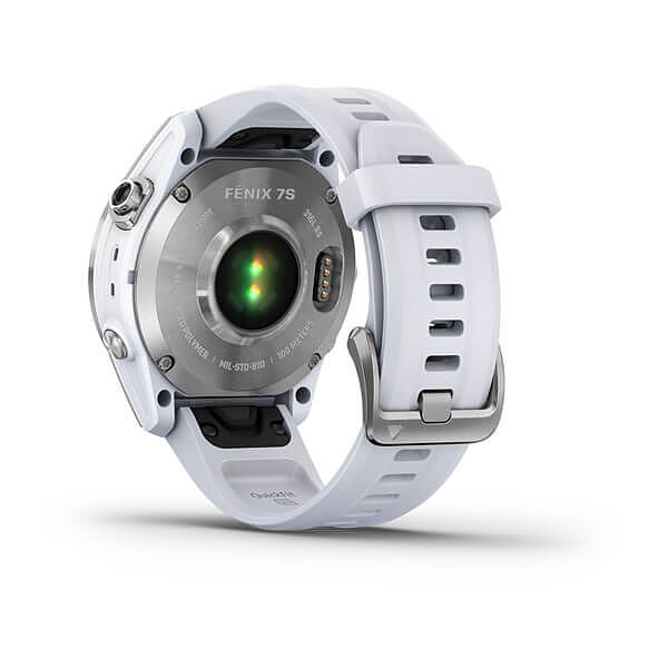 Fenix® 7S VIT / SILVERFÄRGAD MED VITT ARMBAND