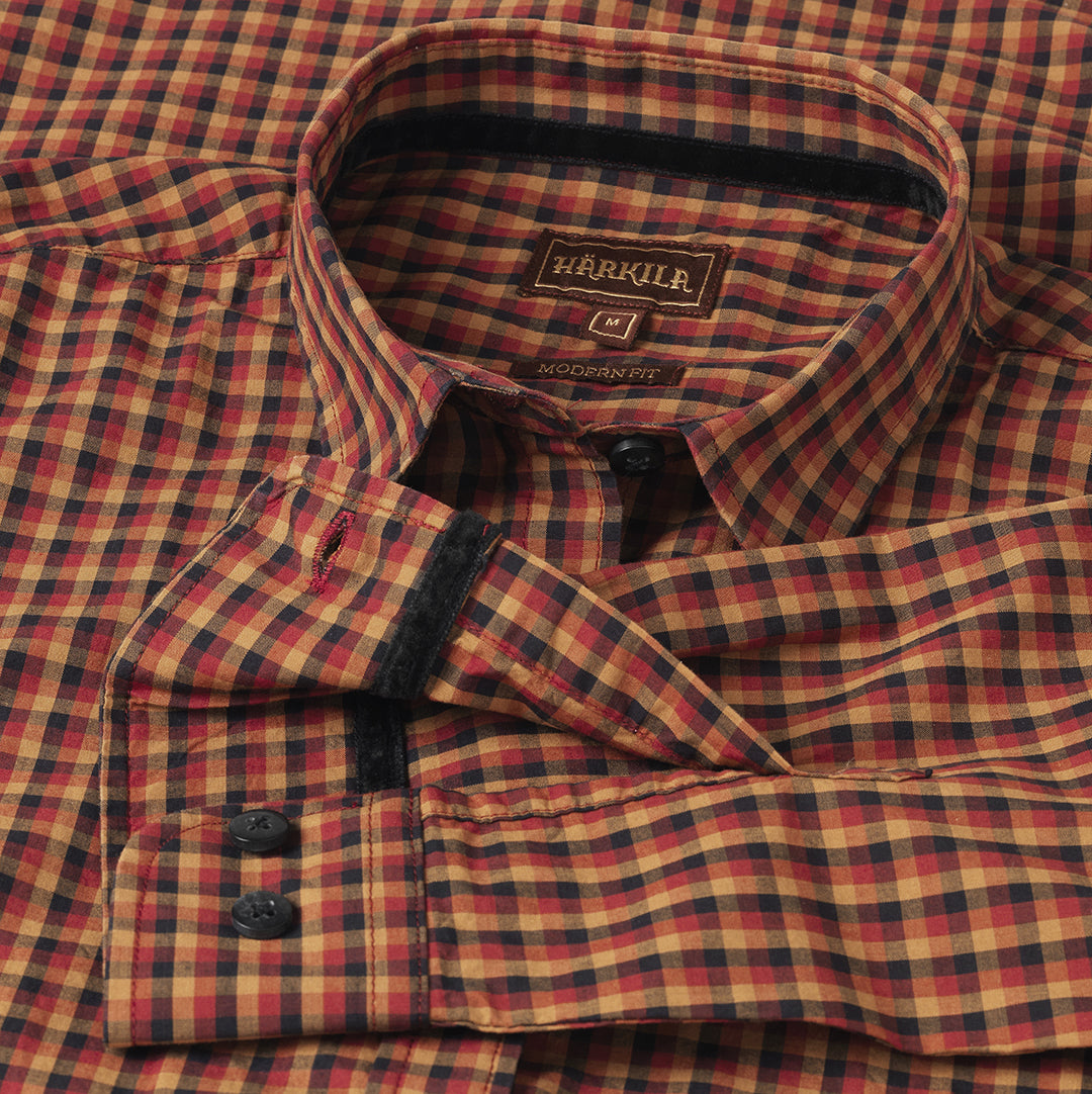 Selja Lady L/S Check Skjorta RED/BLACK CHECK / XXL
