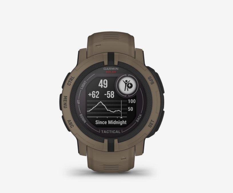 Instinct® 2 Solar Tactical Edition COYOTE TAN / TACTICAL EDITION - COYOTE TAN