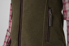 Woodcock Ivy Fleece Väst PINE GREEN MELANGE / L