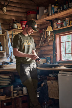 Kestrel T-Shirt GRIZZLY BROWN / S