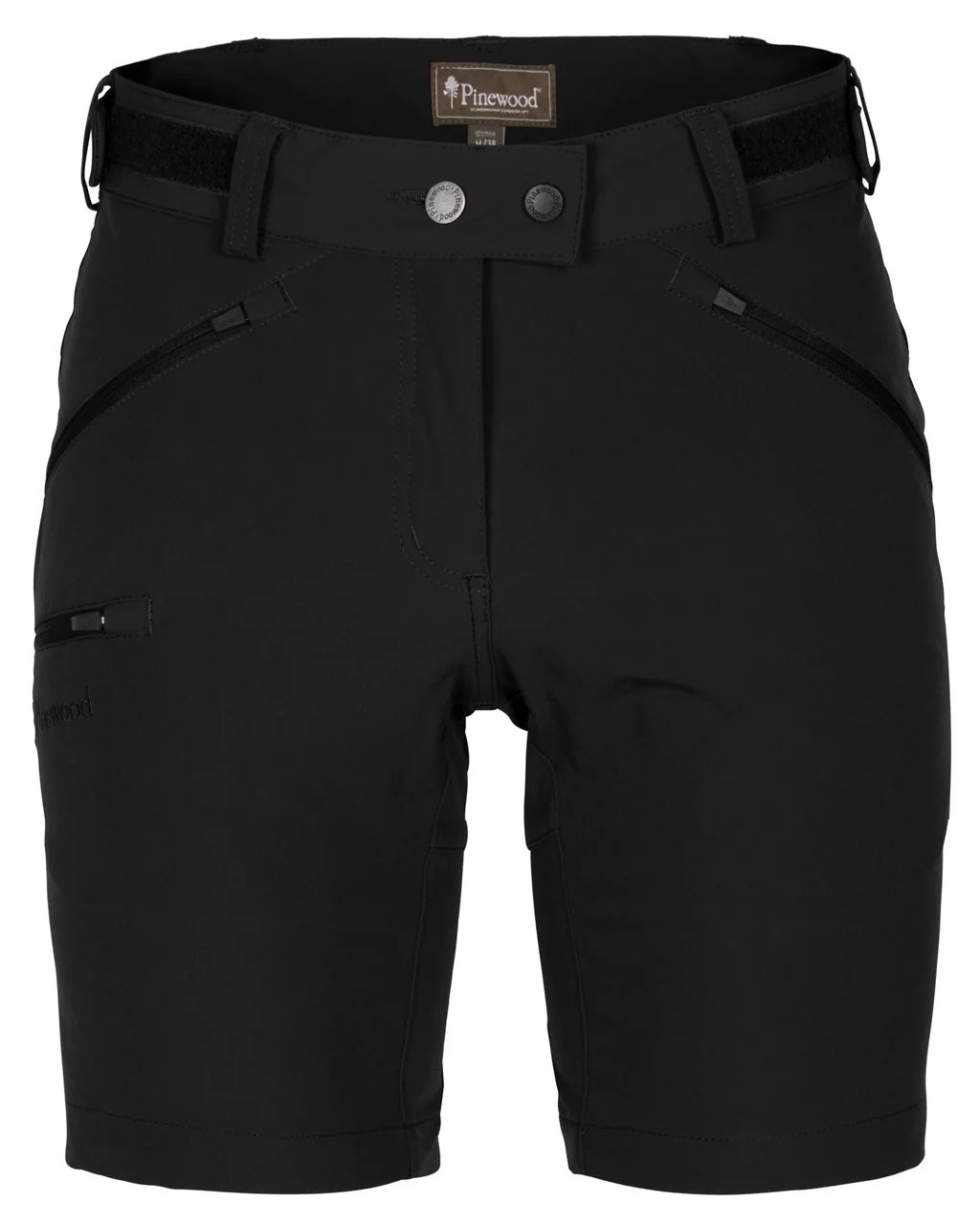 Abisko Light Stretch Shorts Dam SVART / 36