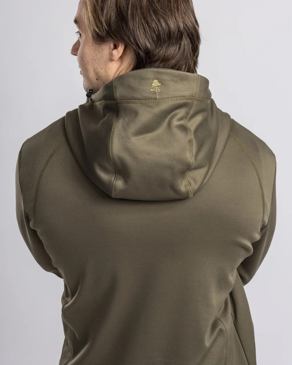 Finnveden Hoodie Herr OLIVE / L