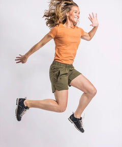 Outdoor Life T-shirt Women TERRACOTTA / XS