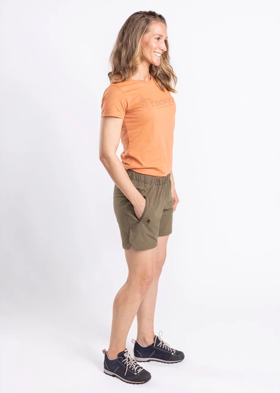 Outdoor Life T-shirt Women TERRACOTTA / S