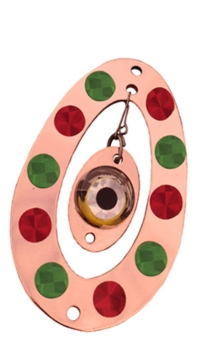 Enareblänket 69mm RÖD/GRÖN