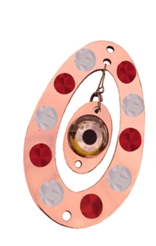 Enareblänket 69mm SILVER/RÖD