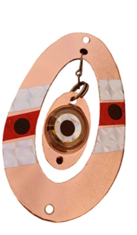 Enareblänket 69mm SILVER/RÖD/PRISMA