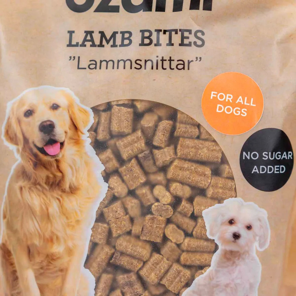 Lammbitar hundgodis