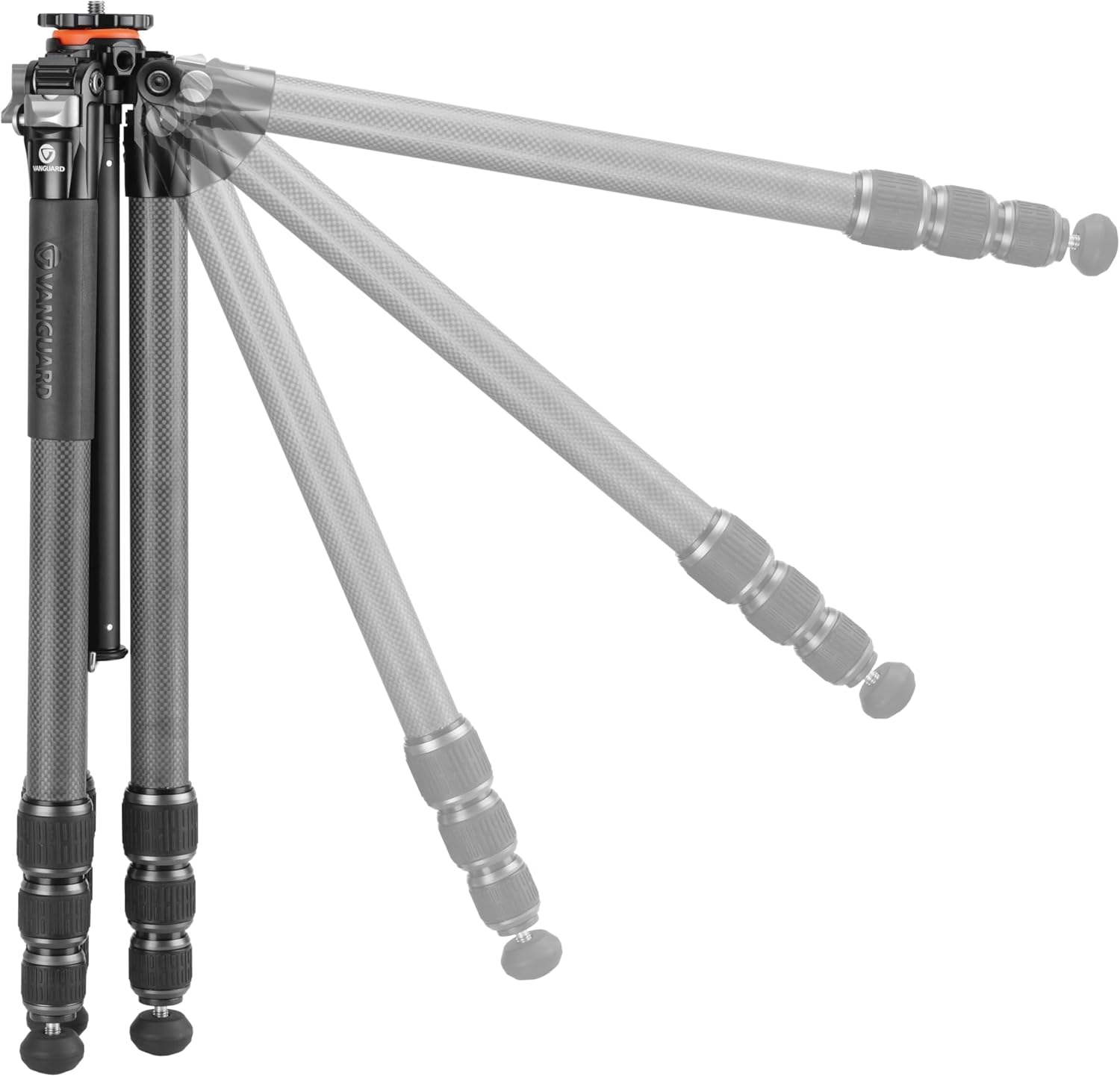 VEO 5 264CV-14 Kolfiberstativ Med Vätskedämpathuvud