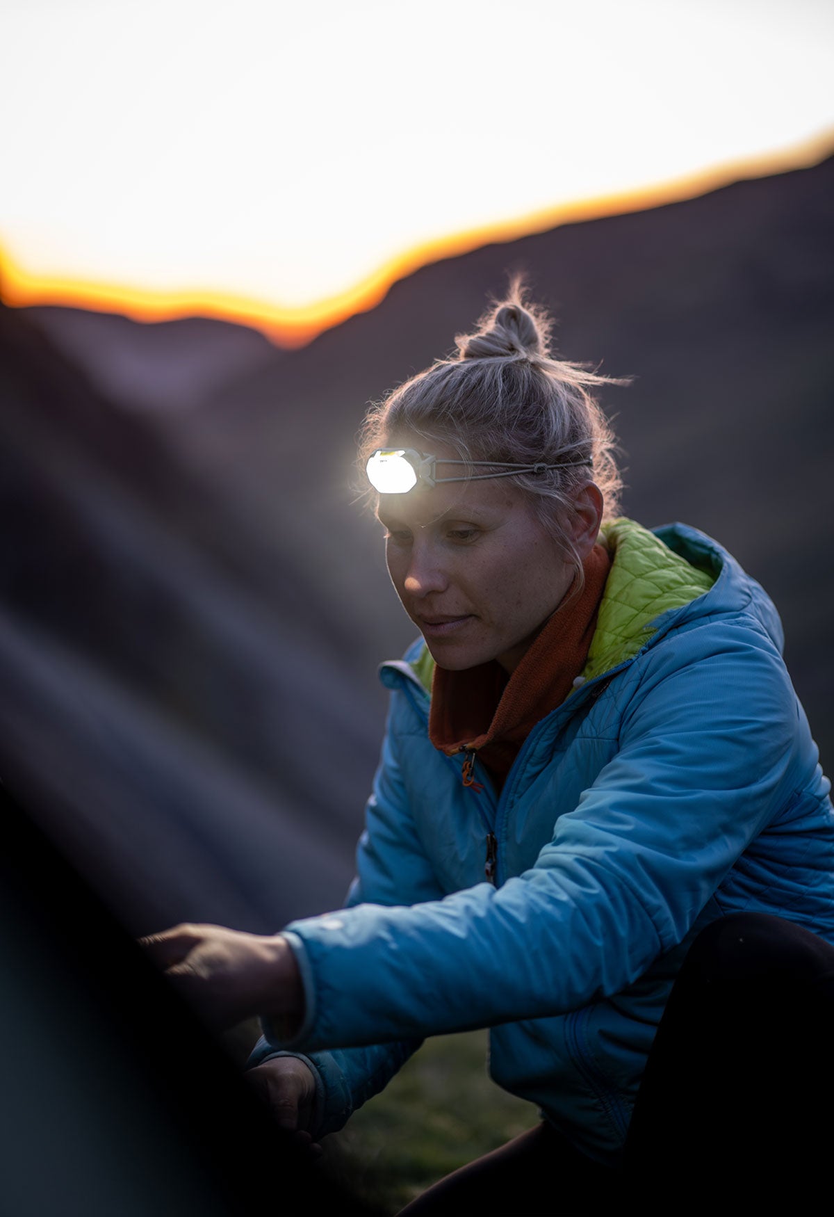 Headlamp SWIFT® LT – Ultralätt uppladdningsbar pannlampa 380 lumen